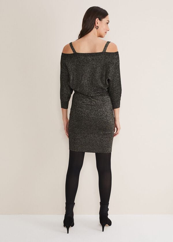 Phase Eight Florin Fitted Shimmer Column Dress