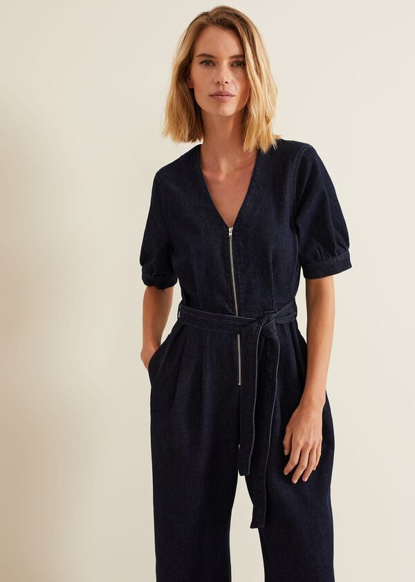 Phase Eight Florisa Denim Jumpsuit