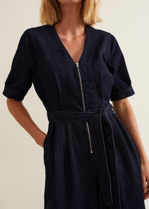 Phase Eight Florisa Denim Jumpsuit