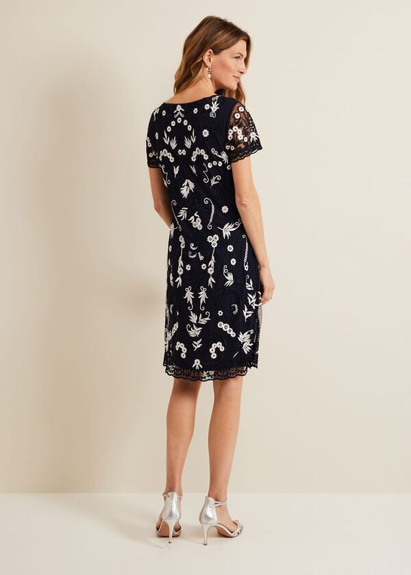 Phase Eight Florisa Embroidered Dress