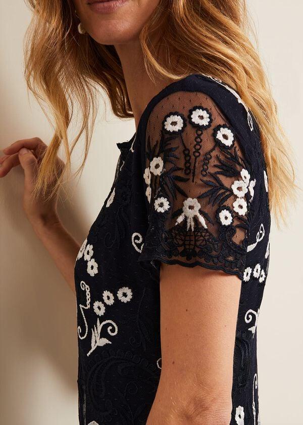 Phase Eight Florisa Embroidered Dress