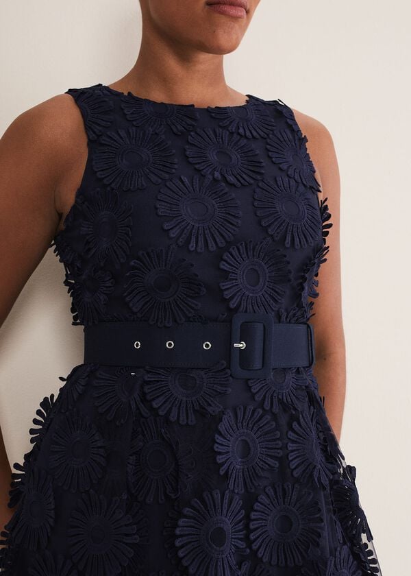 Phase Eight Flossy Lace Midi Dress