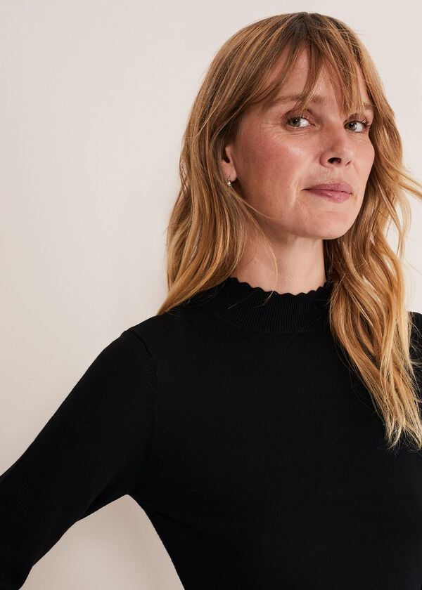 Phase Eight Frankie Scallop Hem Dress