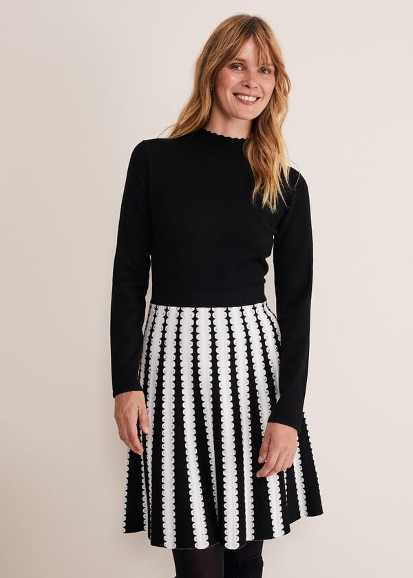 phase eight Frankie Scallop Hem Dress