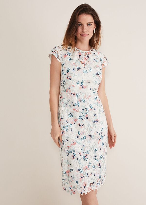 Phase Eight Franky Floral Lace Dress