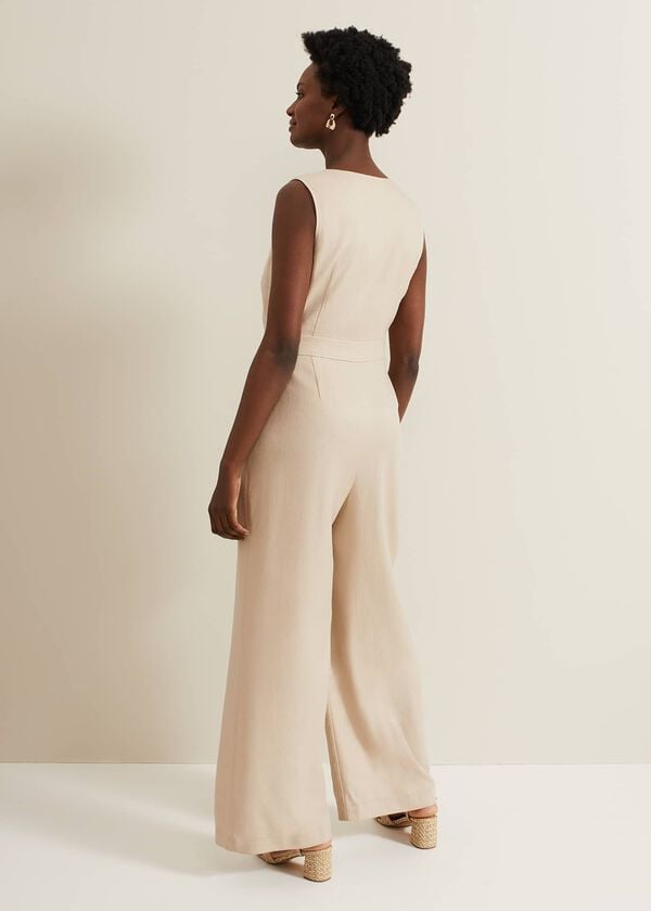 Phase Eight Fraya Zip Front Jumpsuit