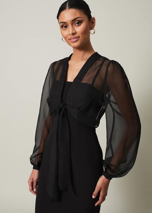Phase Eight Freesia Black Maxi Dress