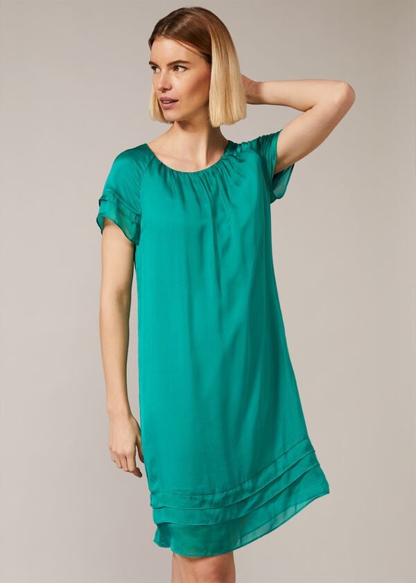 phase eight Freesia Silk Dress