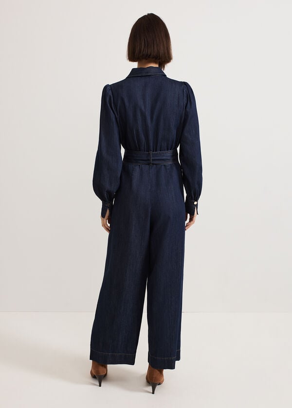 Phase Eight Gemma Denim Jumpsuit