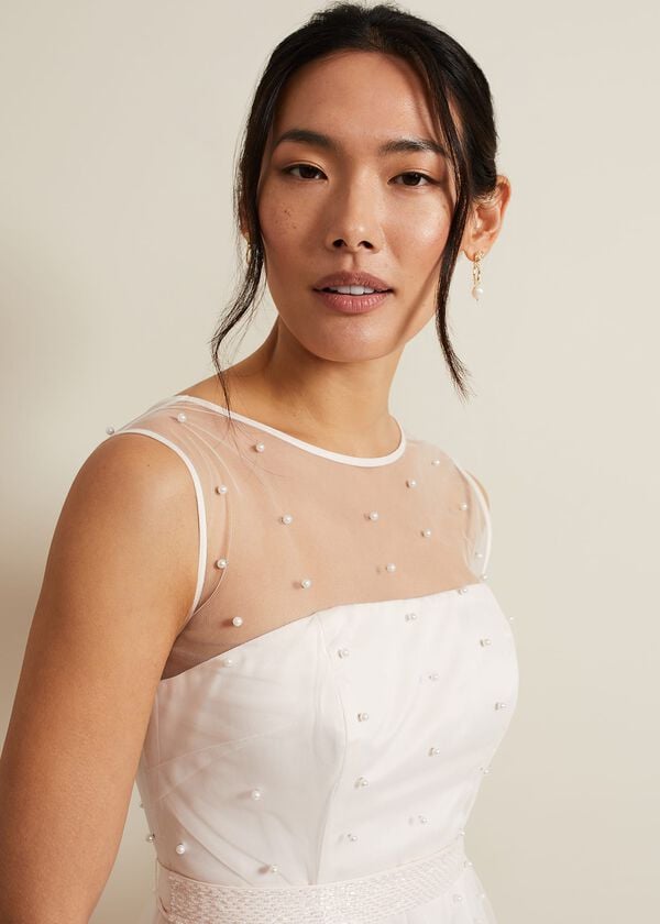 Phase Eight Genova Beaded Wedding Dress