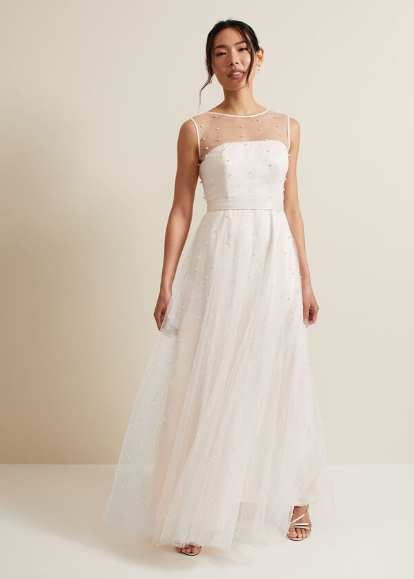 phase eight Genova Beaded Wedding Dress