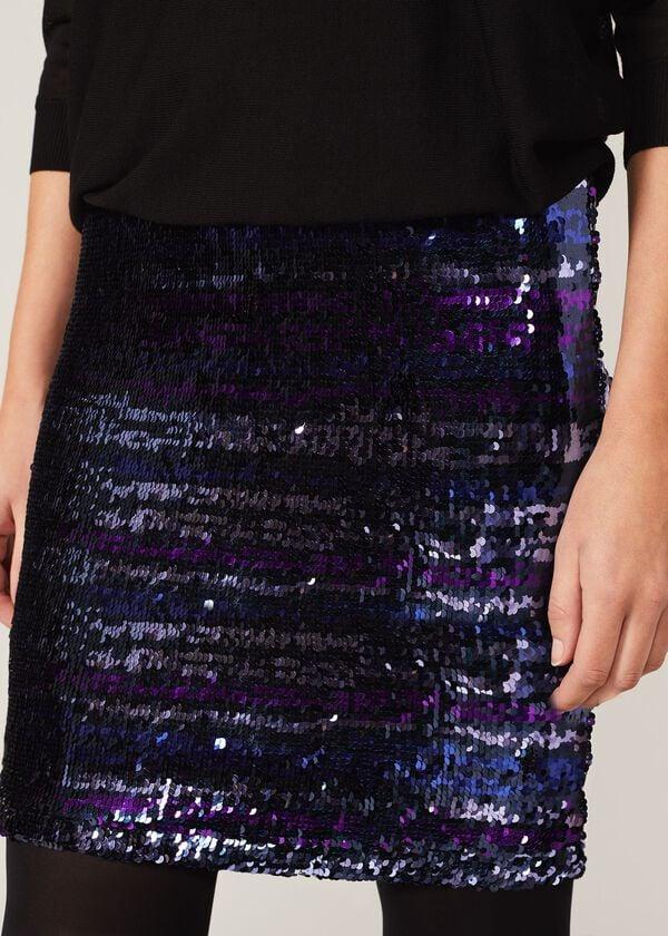 Phase Eight Geonna Sequin Knitted Dress