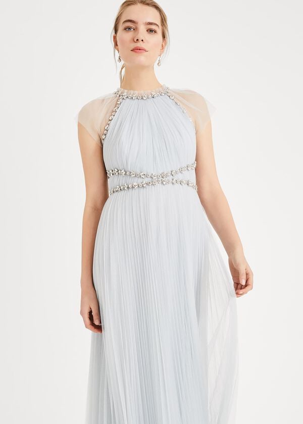 Phase Eight Gerona Pleated Tulle Dress