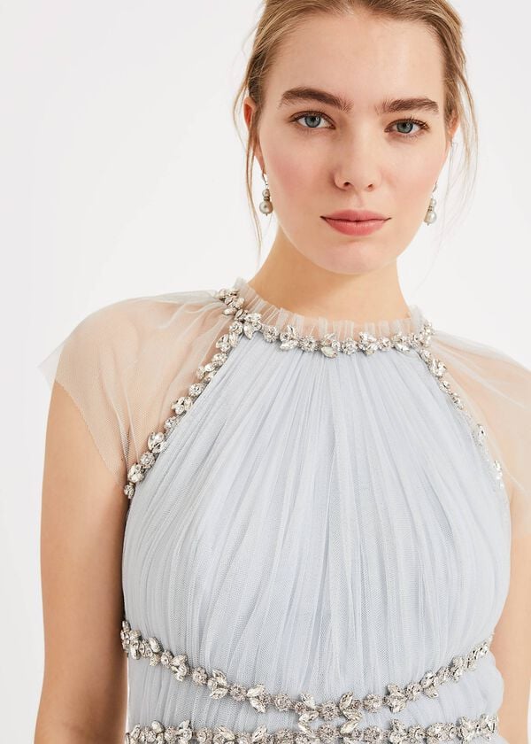 Phase Eight Gerona Pleated Tulle Dress