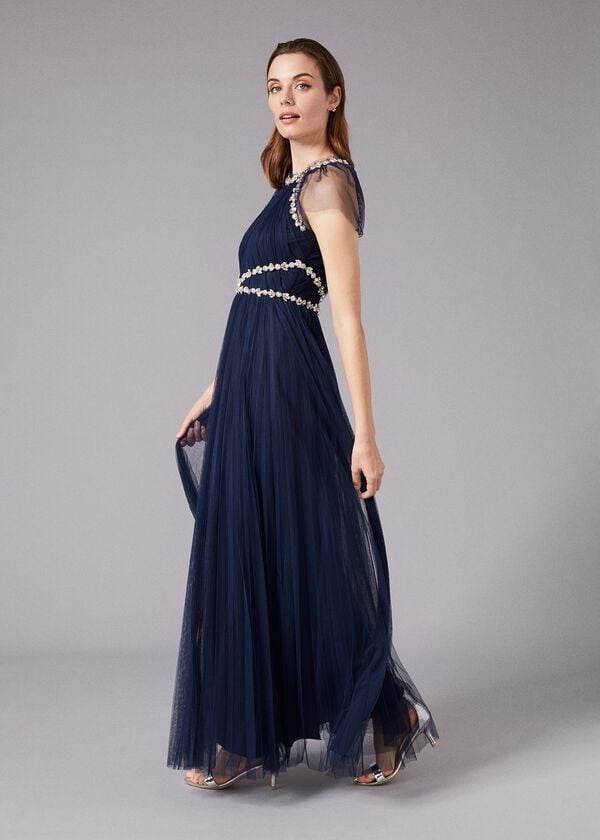 Phase Eight Gerona Pleated Tulle Dress