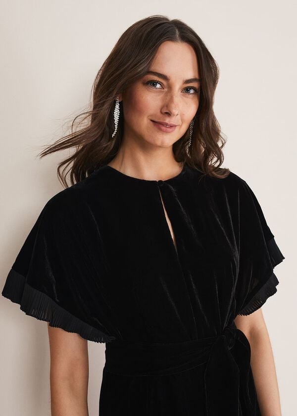 Phase Eight Gianna Velvet Dress