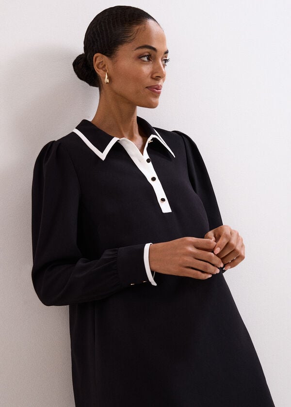 Phase Eight Gina Collar Swing Dress