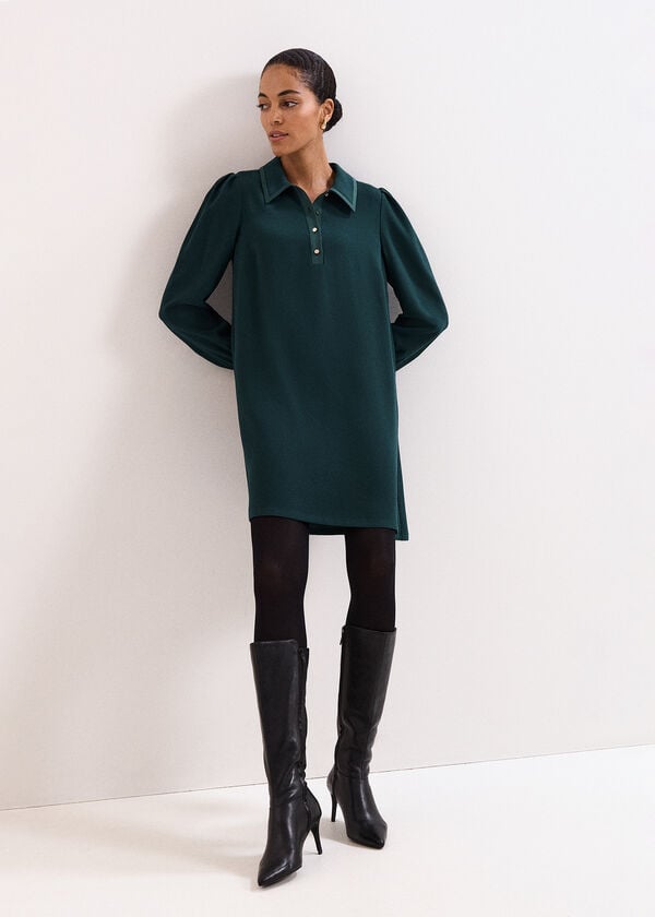 Phase Eight Gina Collar Swing Dress