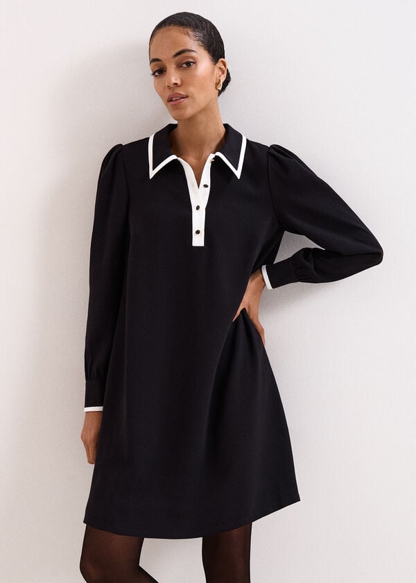 phase eight Gina Collar Swing Dress