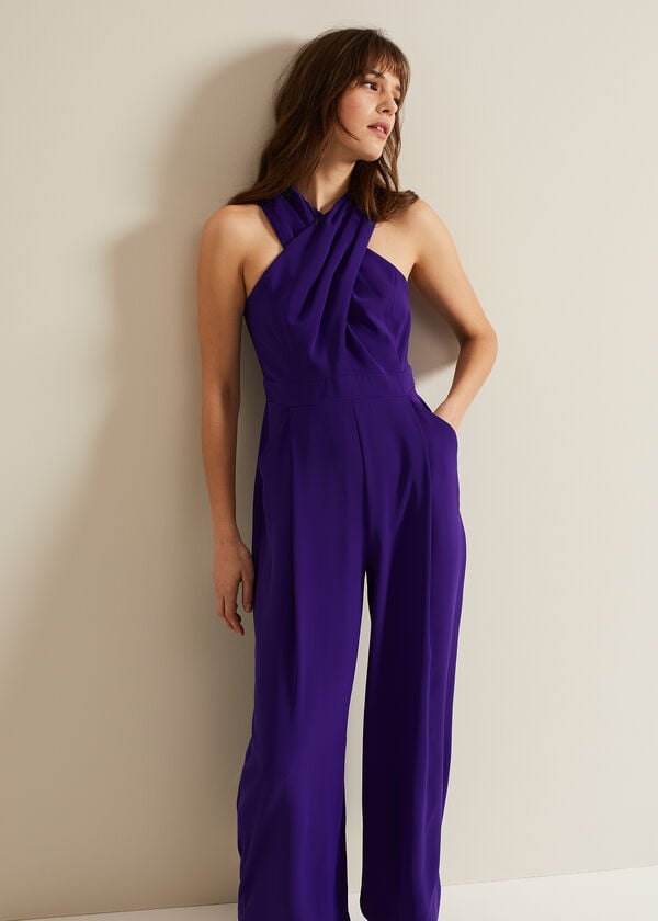 Phase Eight Giorgia Cross Neck Jumpsuit