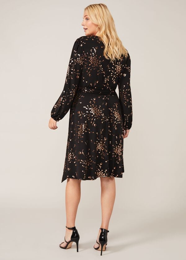 Phase Eight Giselle Foil Dress