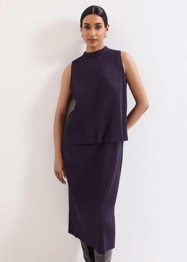 Phase Eight Gracie Ribbed Dress