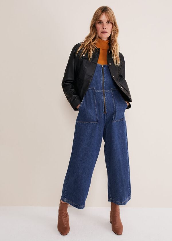 Phase Eight Guinevere Denim Dungarees