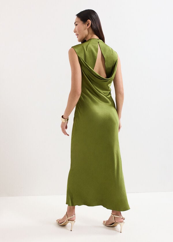 Phase Eight Hallie Green Midi Dress