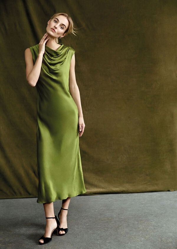 phase eight Hallie Green Midi Dress