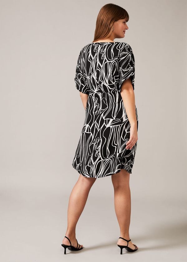 Phase Eight Harlow Abstract Print Dress