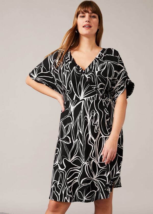 phase eight Harlow Abstract Print Dress