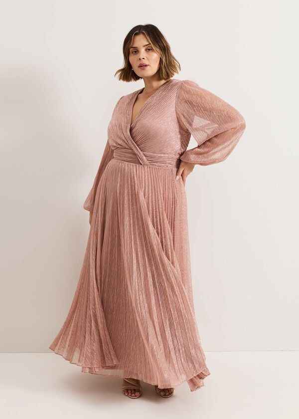 phase eight Harper Pale Pink Pink Maxi Dress