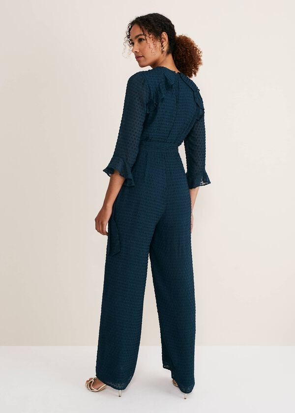Phase Eight Hattie Wrap Wide Leg Jumpsuit