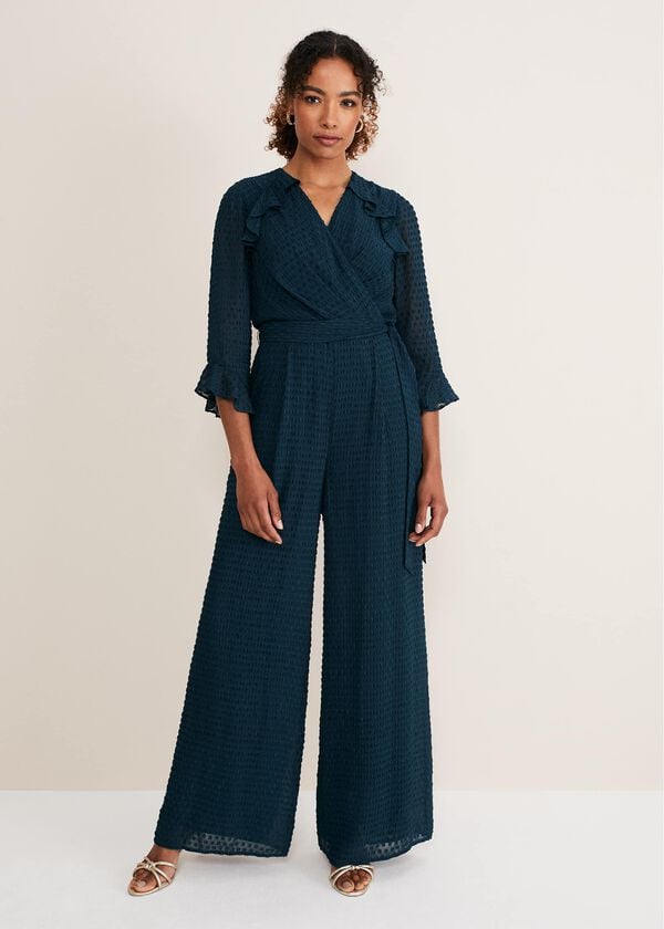 phase eight Hattie Wrap Wide Leg Jumpsuit