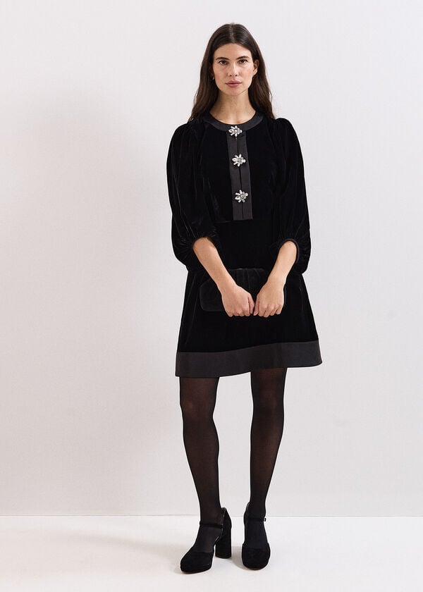 Phase Eight Heidi Velvet Dress