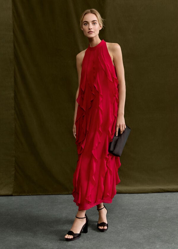 phase eight Helena Red Maxi Dress