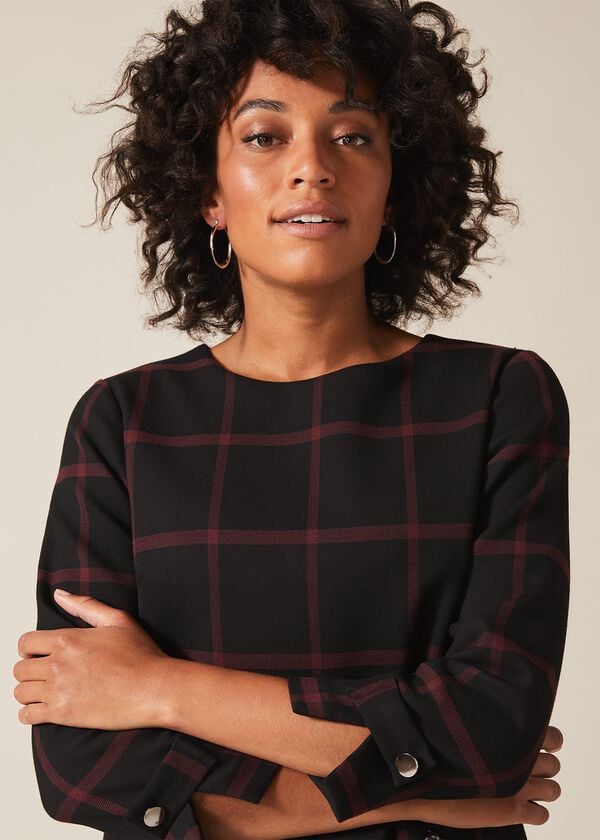 Phase Eight Hermione Check Dress