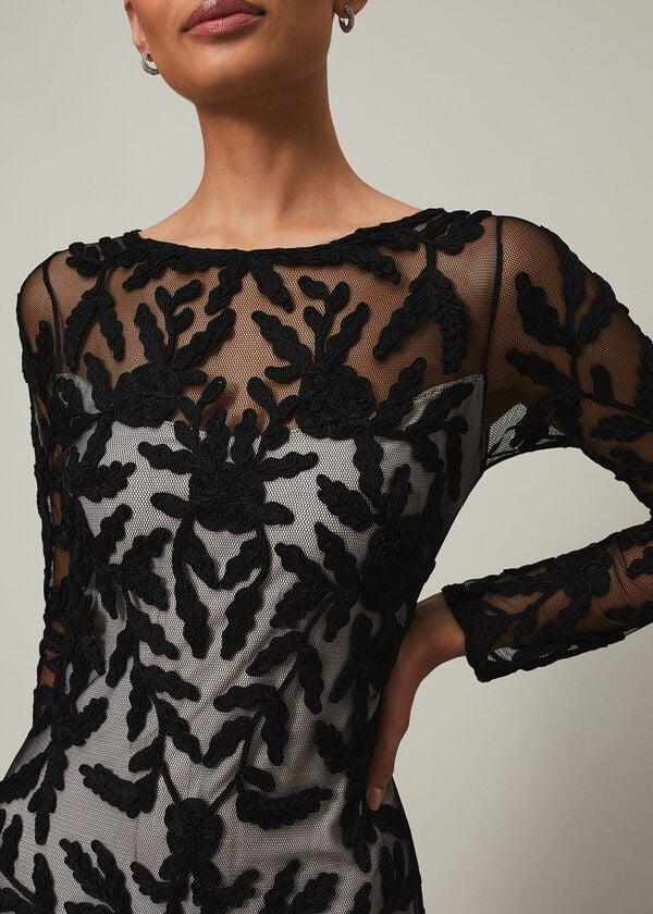 Phase Eight Hermione Tapework Maxi Dress