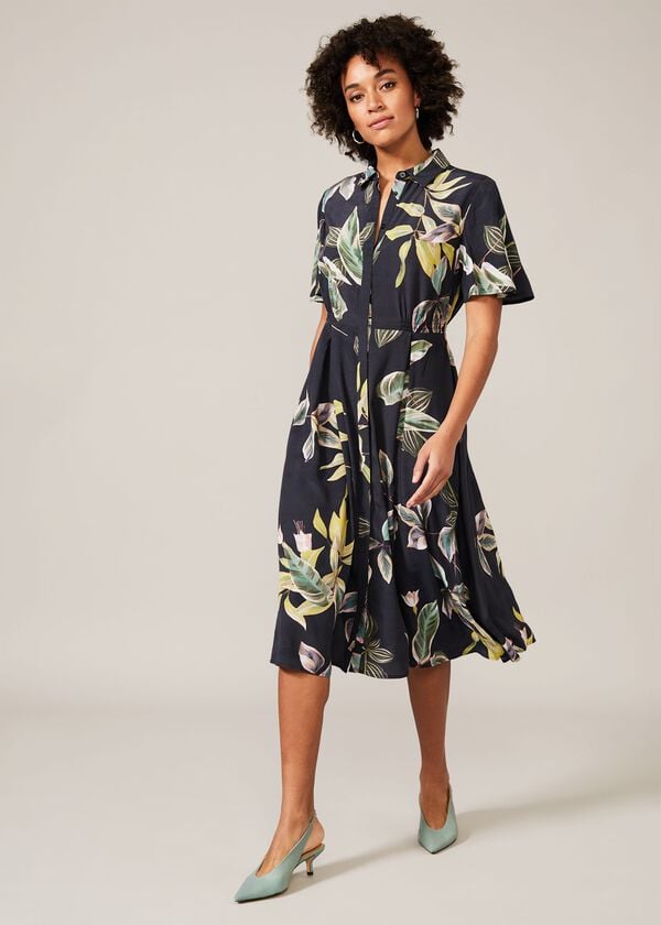 Phase Eight Hermy Floral Shirt Dress