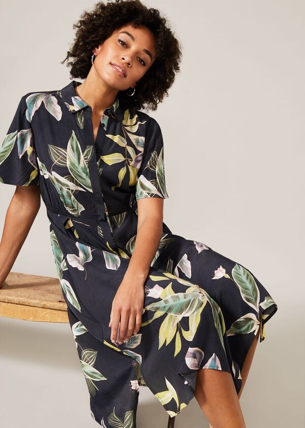 phase eight Hermy Floral Shirt Dress