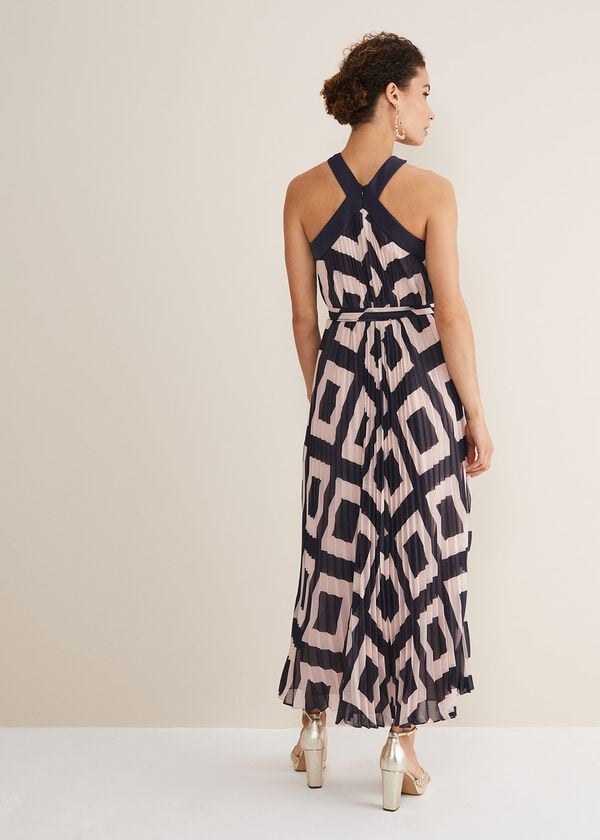 Phase Eight Hestia Diamond Trapeze Maxi Dress