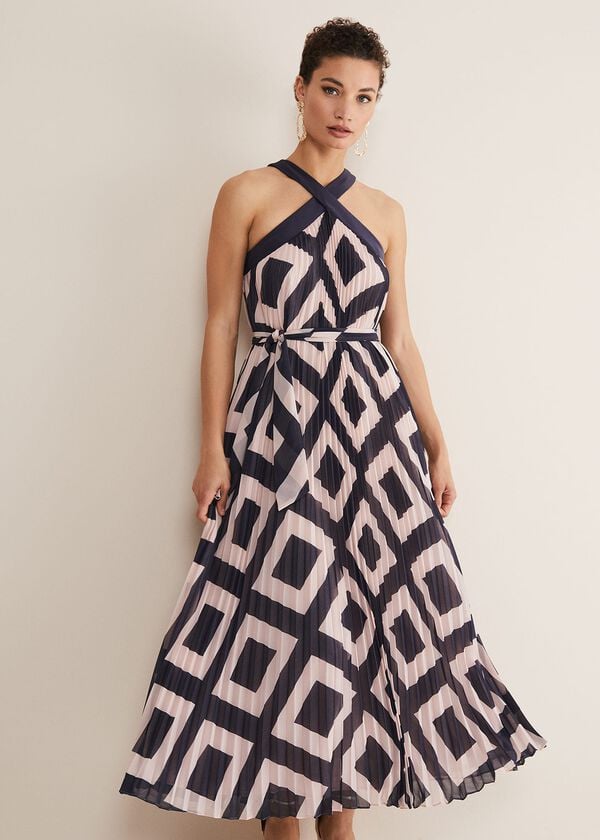 Phase Eight Hestia Diamond Trapeze Maxi Dress