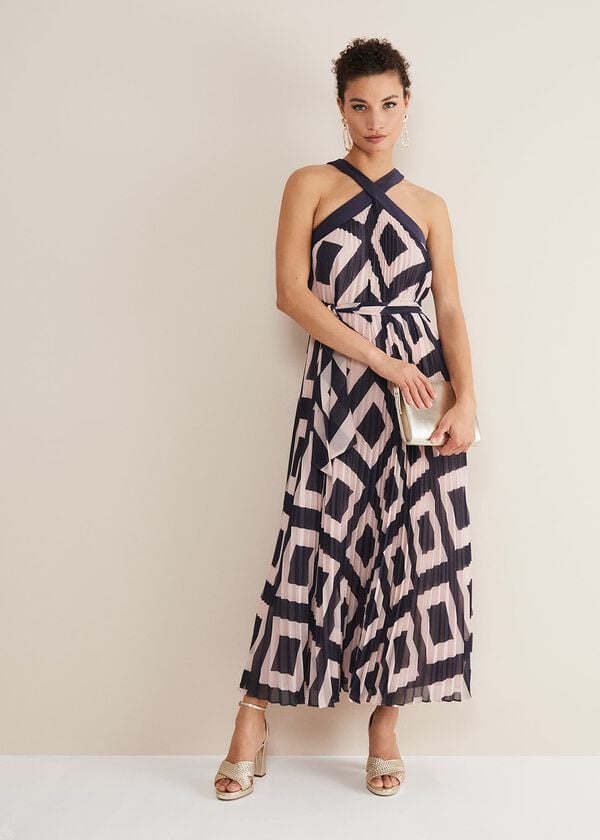 phase eight Hestia Diamond Trapeze Maxi Dress