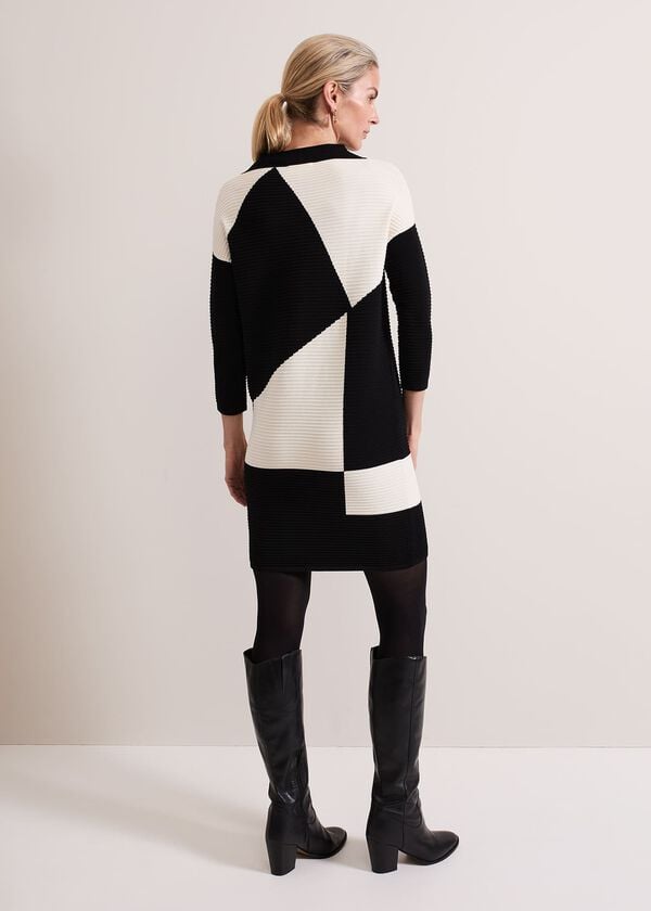 Phase Eight Hetty Ripple Colour Block Tunic