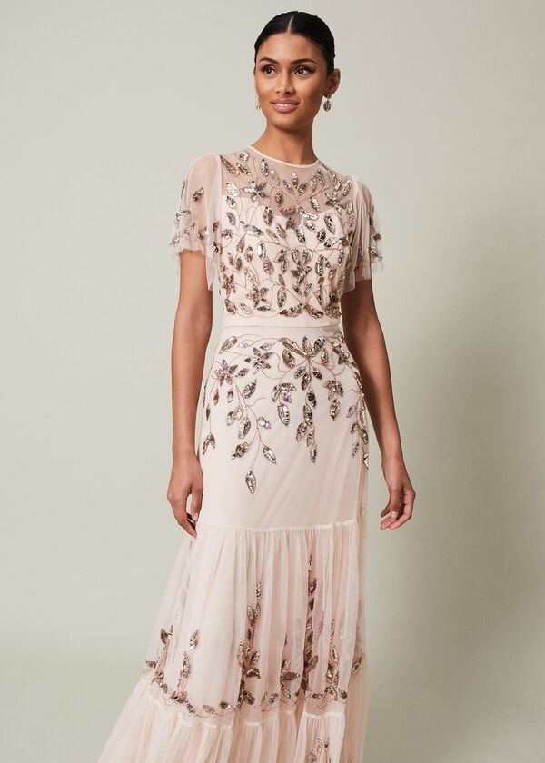 Phase Eight Hilary Embellished Maxi Dress