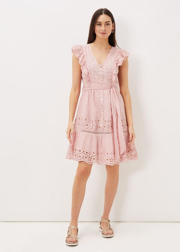 Phase Eight Illa Broderie Tea Dress