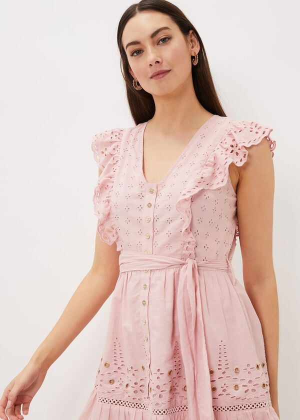 Phase Eight Illa Broderie Tea Dress
