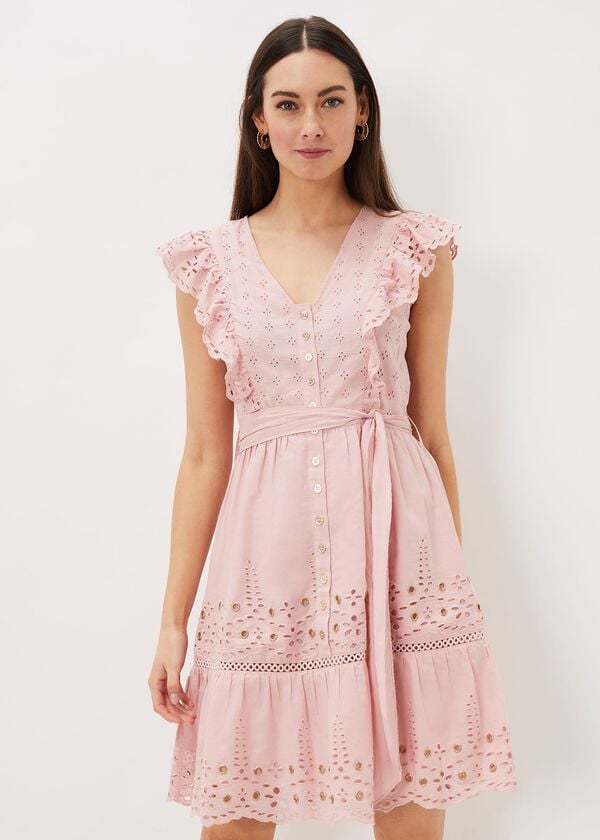 phase eight Illa Broderie Tea Dress