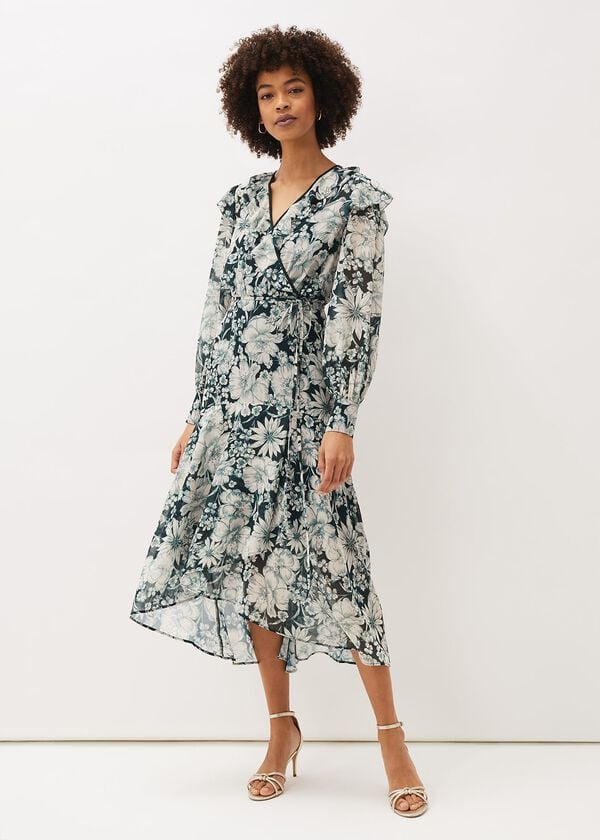 Phase Eight Indiana Floral Tiered Dress