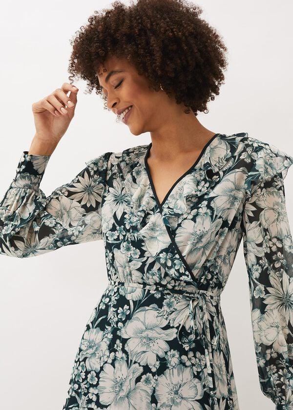 Phase Eight Indiana Floral Tiered Dress